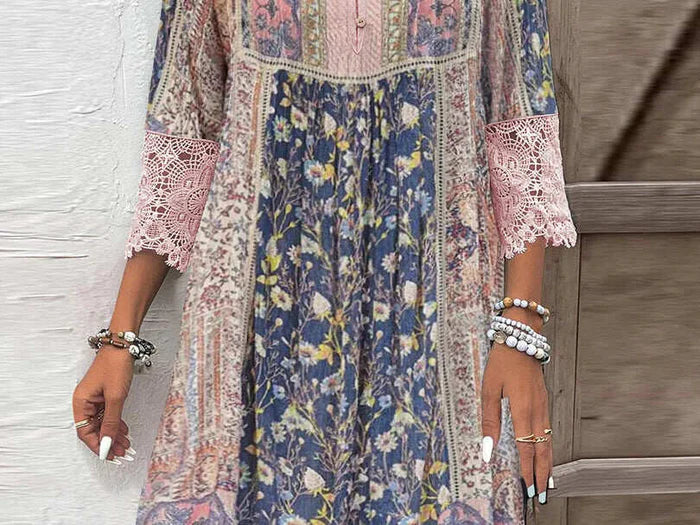 Kirsten - Robe Bohème Élégante