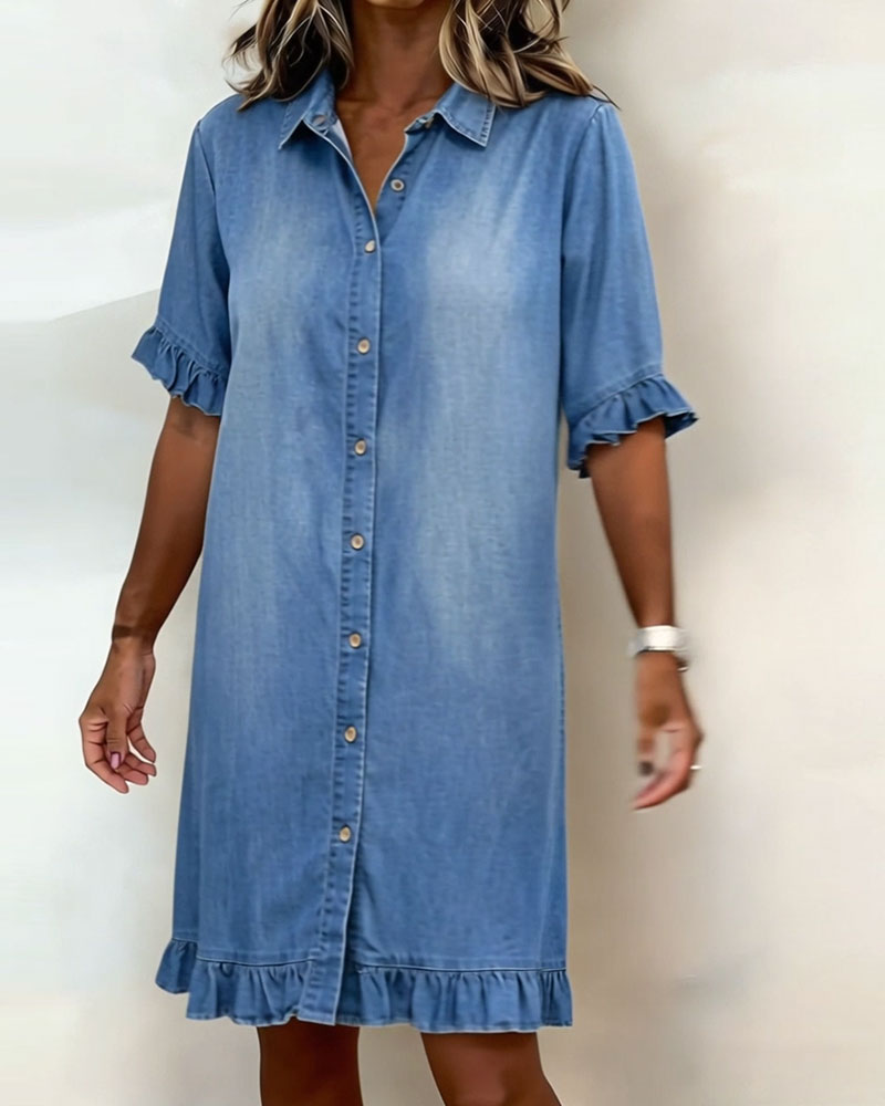 Maria - Robe Denim Confortable