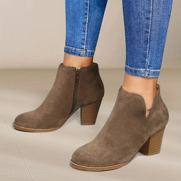 Alexe - Bottines Confortables En Cuir