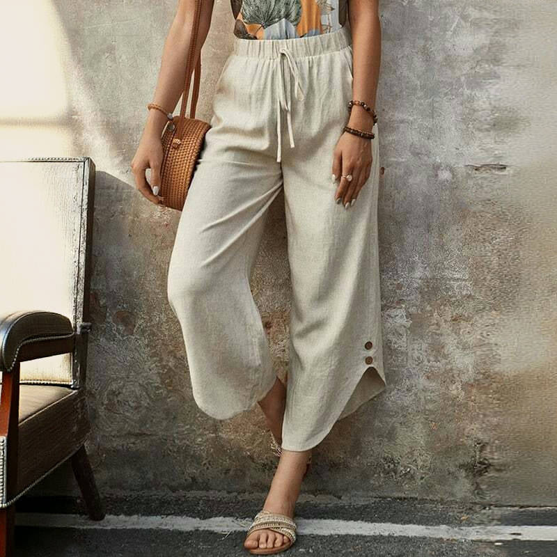 【Cotton And Linen】Comfortable Casual Trousers