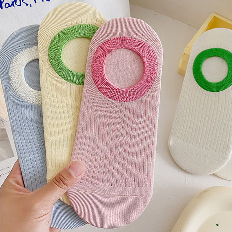 Casual Colour Block Socks