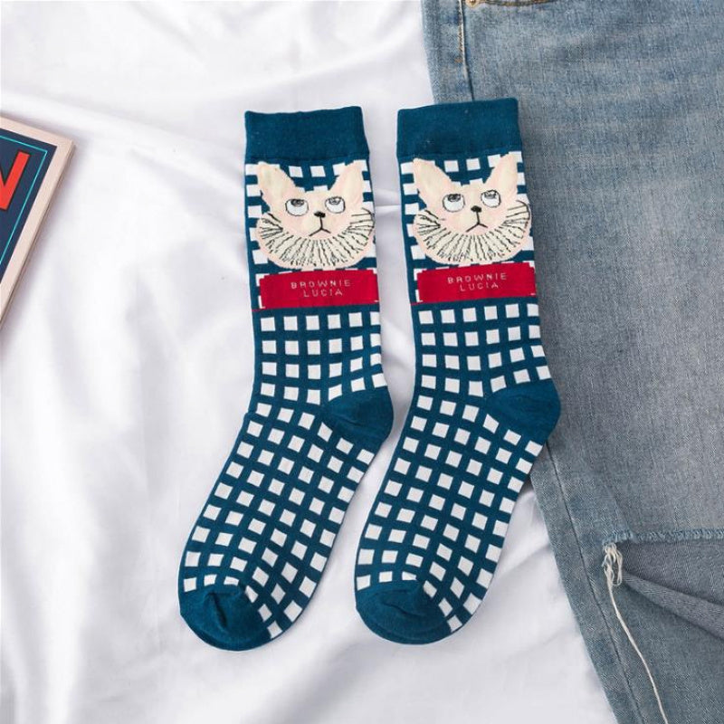 Vintage Casual Socks
