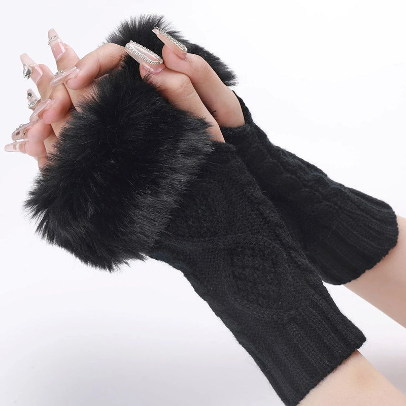 Warm Solid Colour Gloves