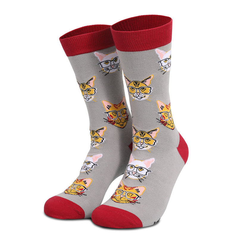 Vintage Animal Print Socks