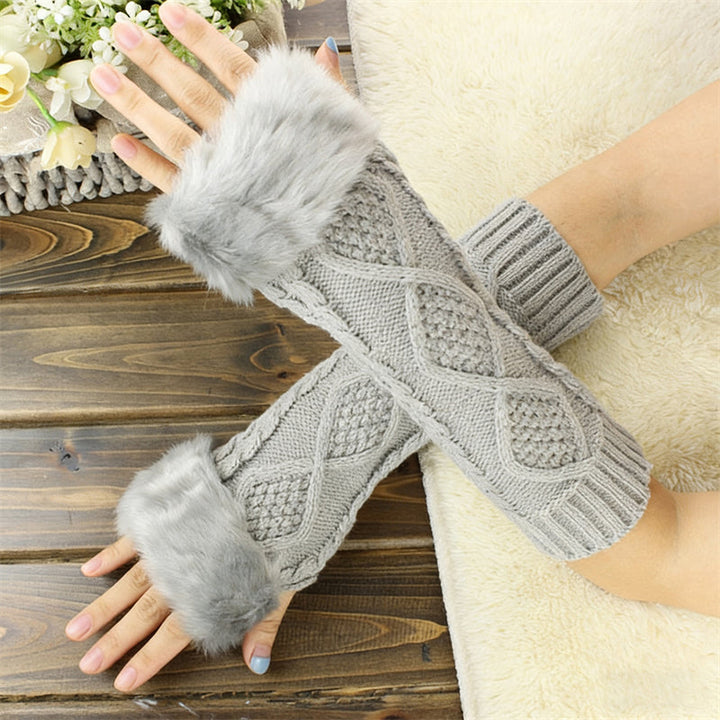 Warm Solid Colour Gloves