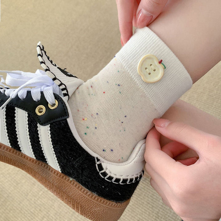 Casual Colour Block Socks