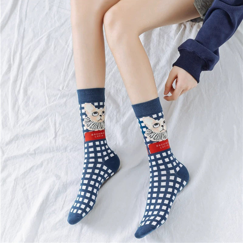 Vintage Casual Socks