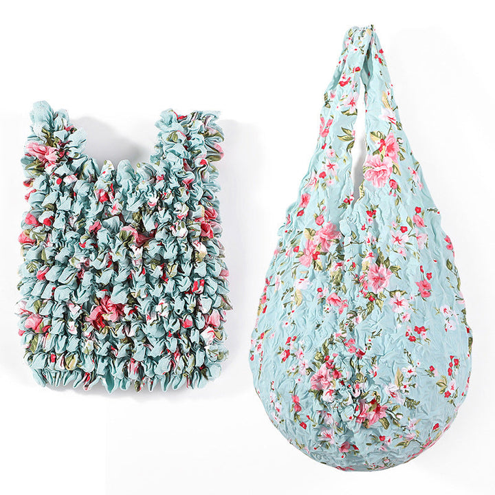 Vintage Floral Print Bag