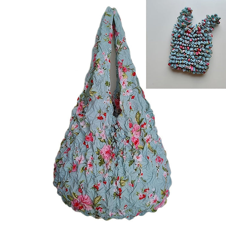 Vintage Floral Print Bag