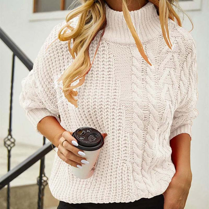 Casual Cable Knit Sweater