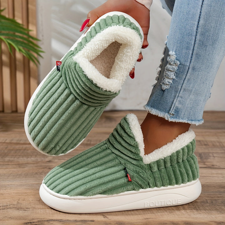 CozyStep - Chaussons Douillets Élégants