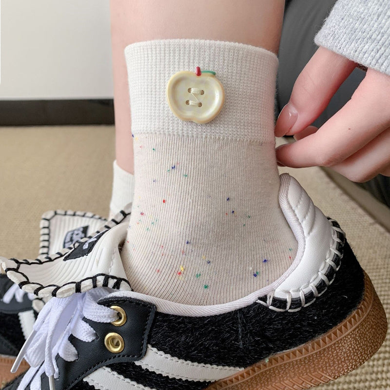 Casual Colour Block Socks