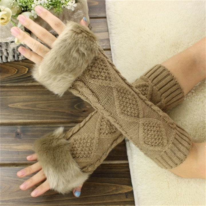 Warm Solid Colour Gloves