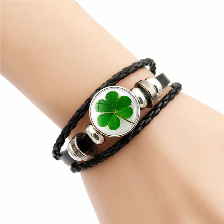 Four-Leaf Clover Bracelet