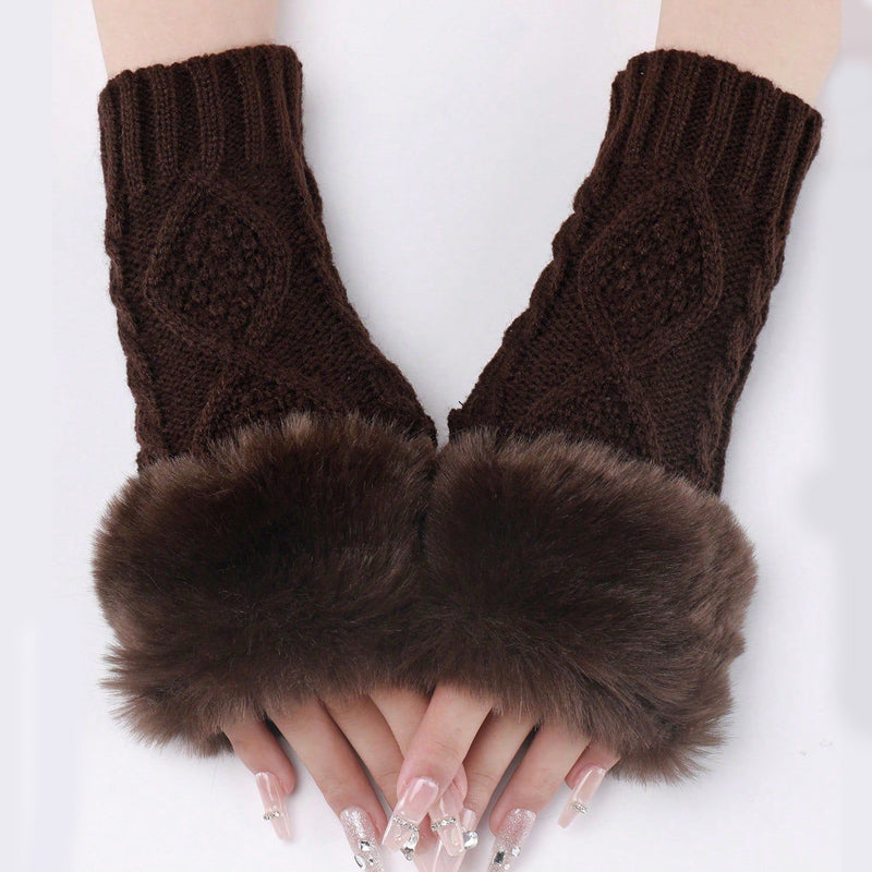 Warm Solid Colour Gloves