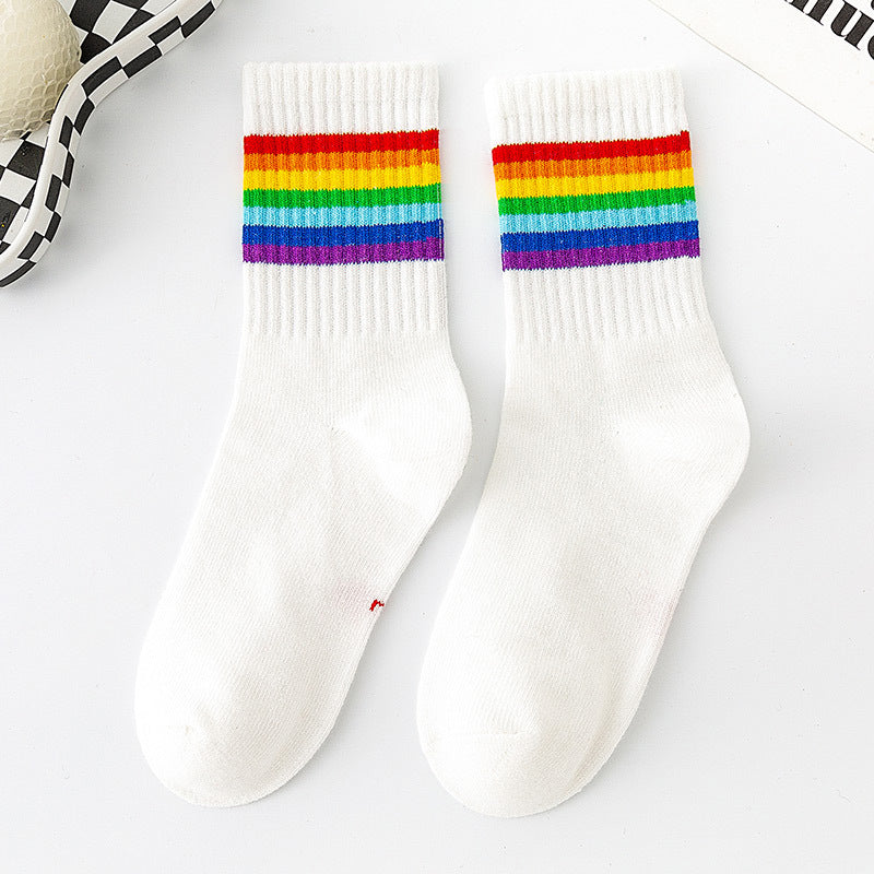 Colourful Striped Socks