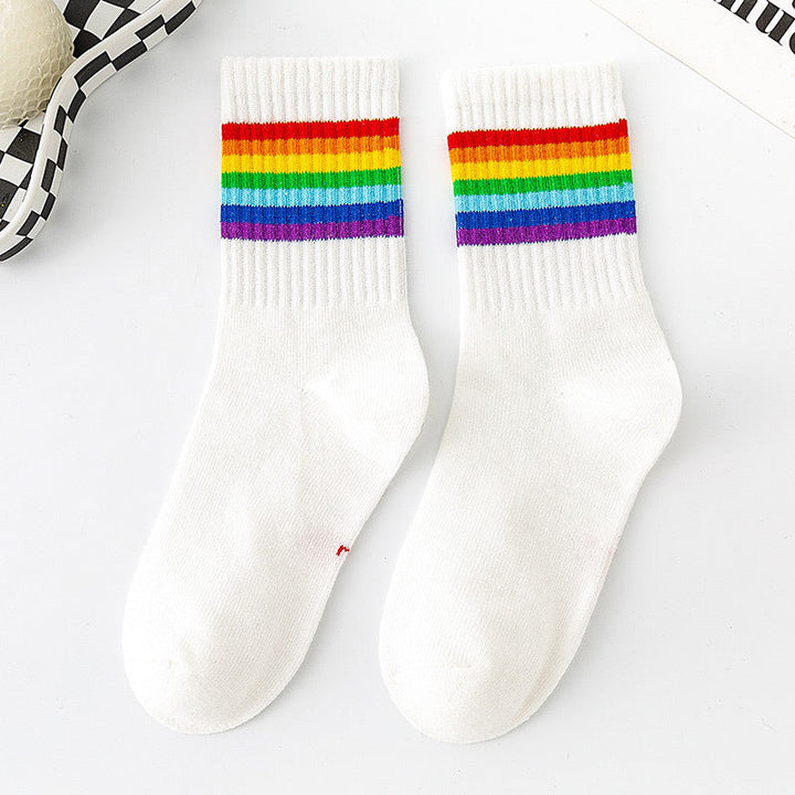 Colourful Striped Socks