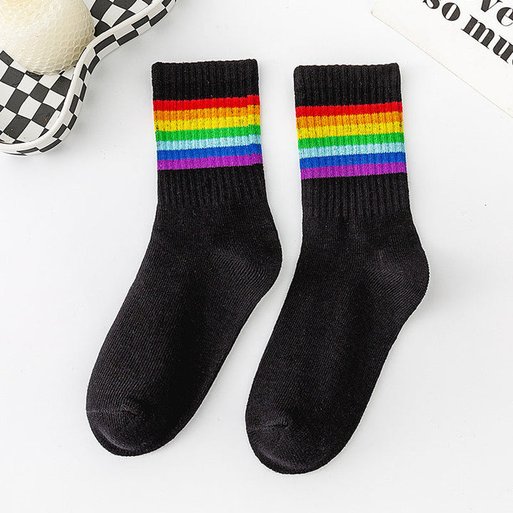 Colourful Striped Socks