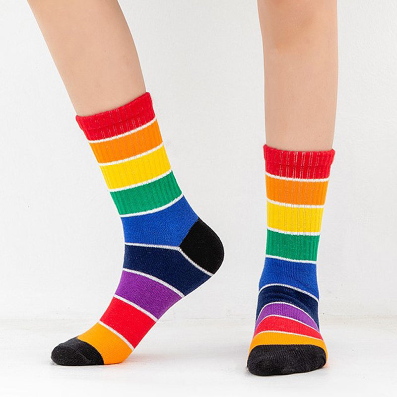Colourful Striped Socks