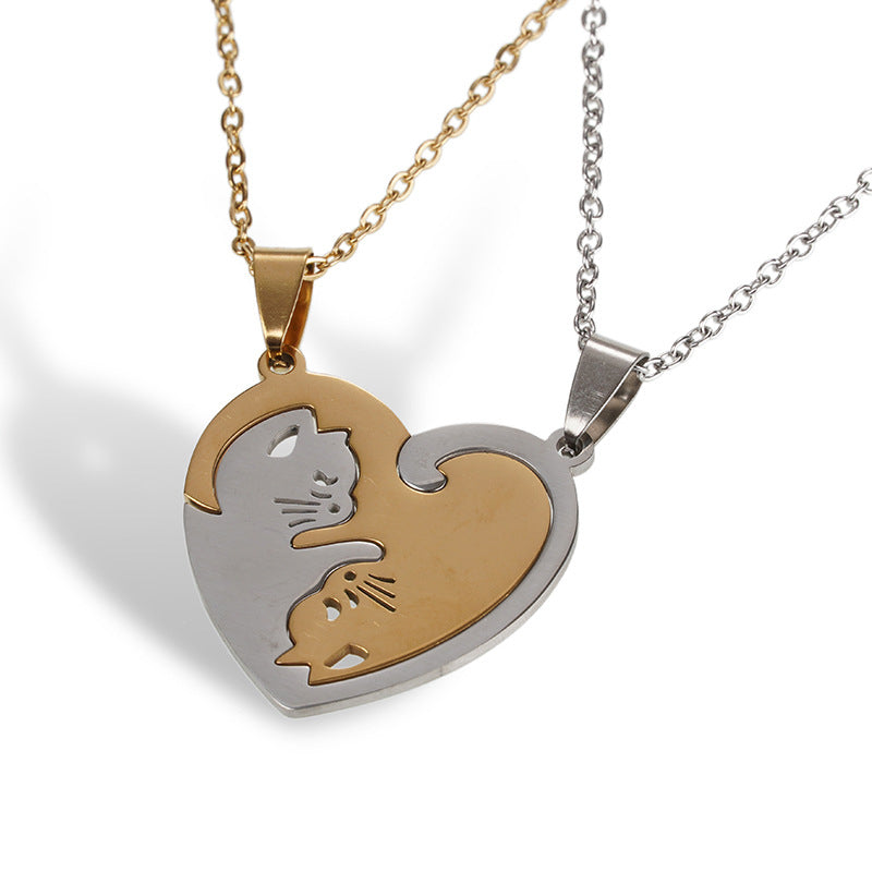 Creative Cat Pendant Necklace