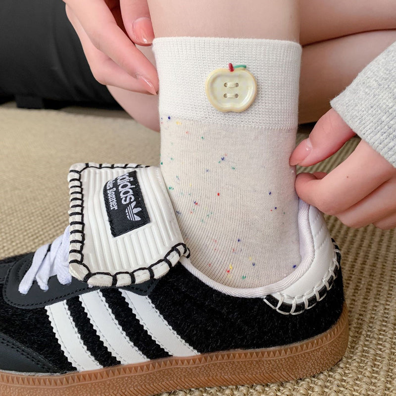 Casual Colour Block Socks