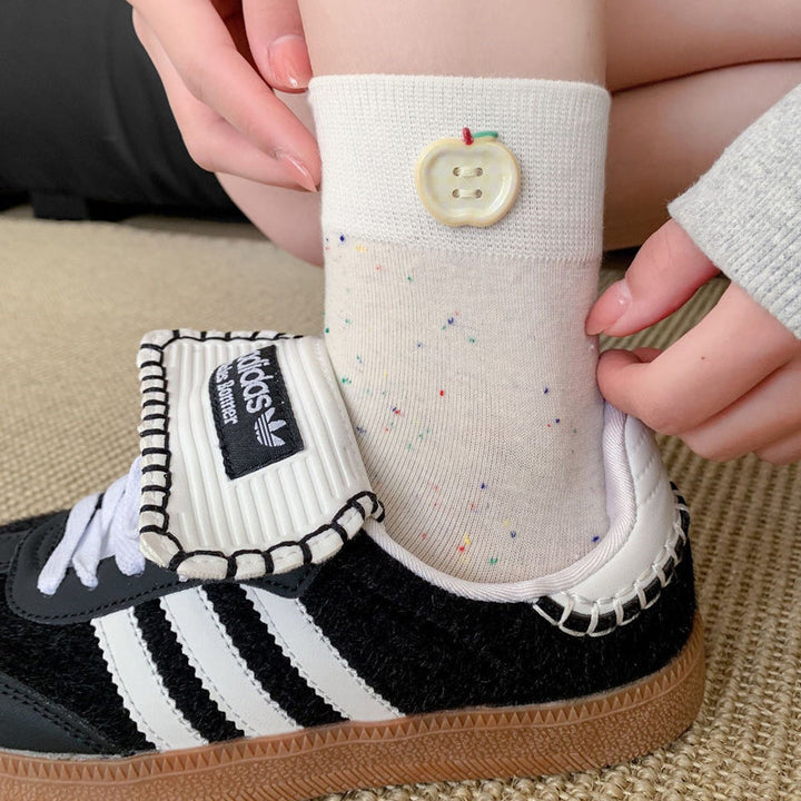 Casual Colour Block Socks
