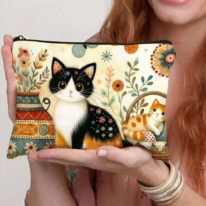Casual Cat Pattern Bag
