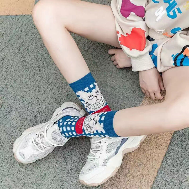 Vintage Casual Socks