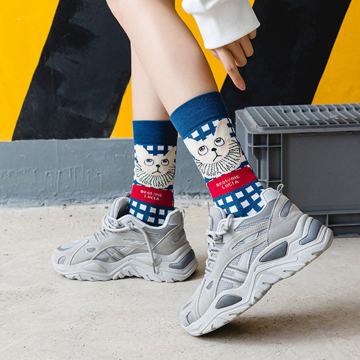 Vintage Casual Socks