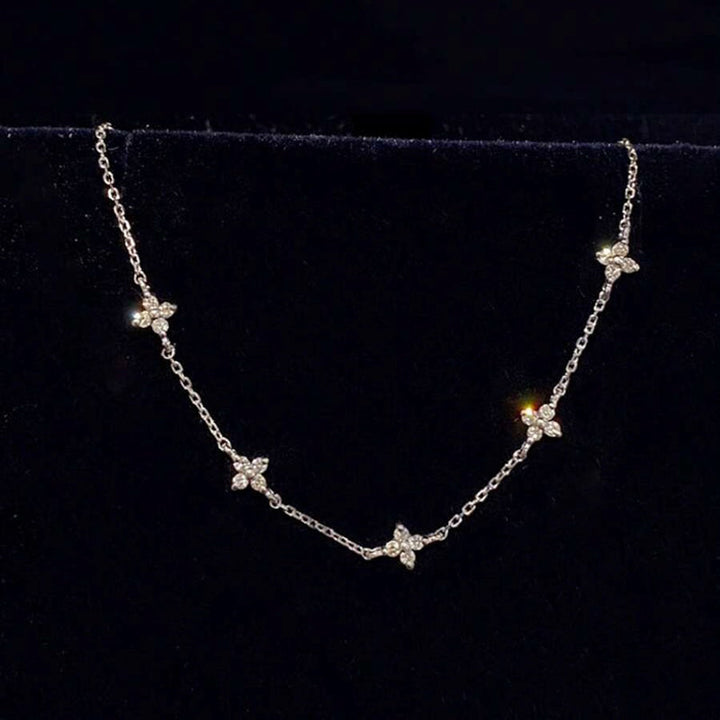 Vintage Four-Leaf Clover Necklace