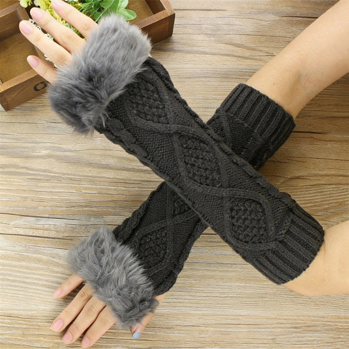 Warm Solid Colour Gloves
