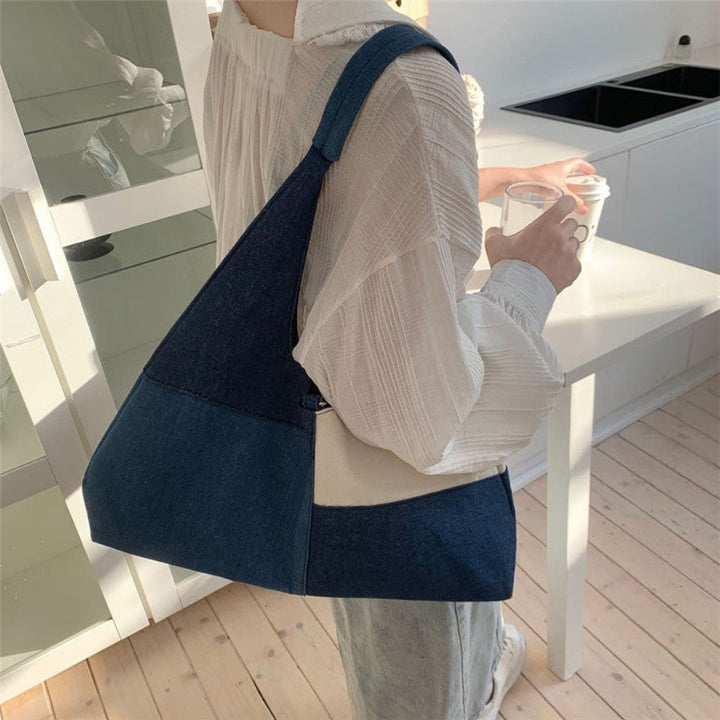 Vintage Colour Block Bag