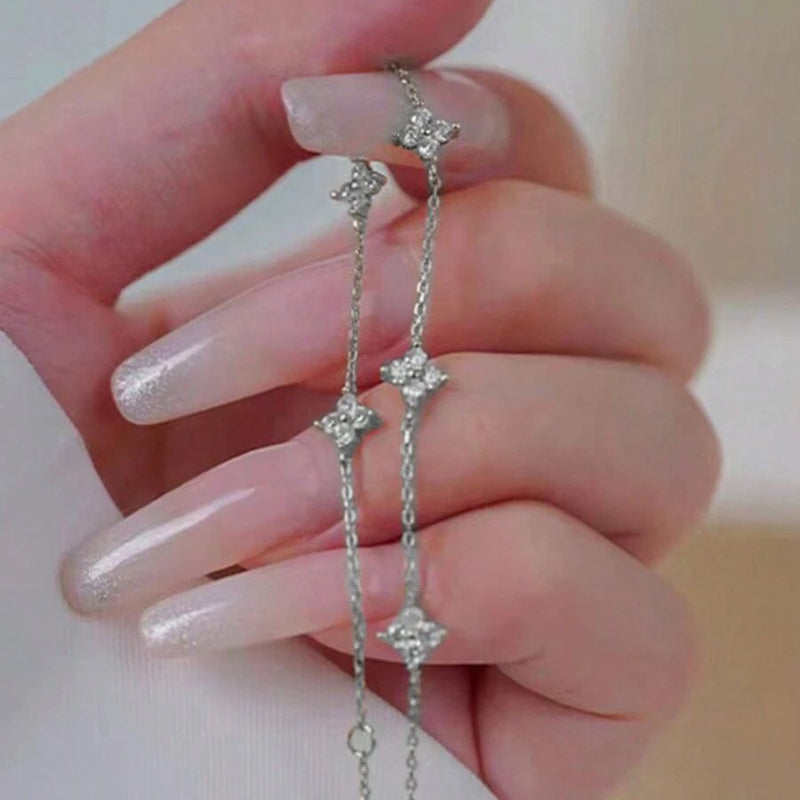 Vintage Four-Leaf Clover Necklace