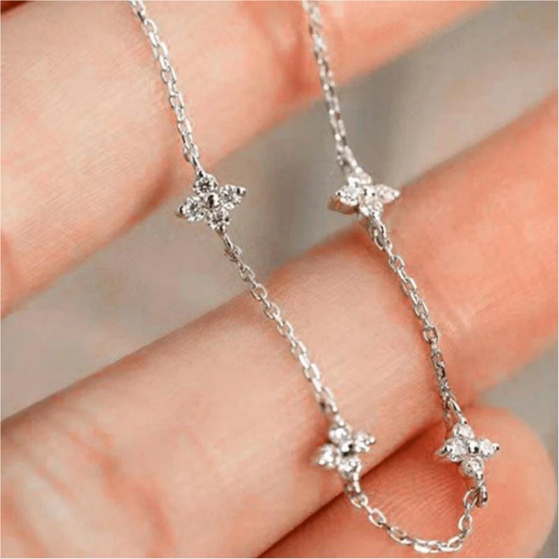 Vintage Four-Leaf Clover Necklace