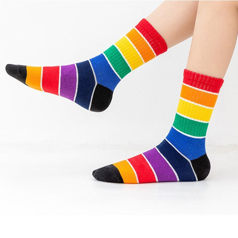 Colourful Striped Socks