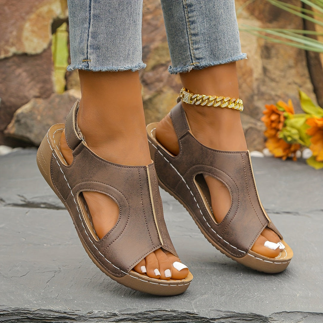 Benigna | Compensé Confort Slingback