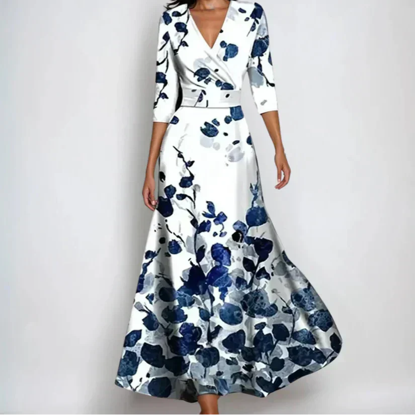 Emily - Robe Florale de Luxe