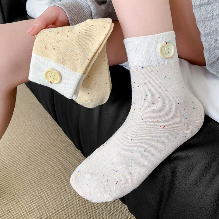 Casual Colour Block Socks