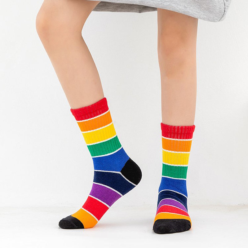 Colourful Striped Socks