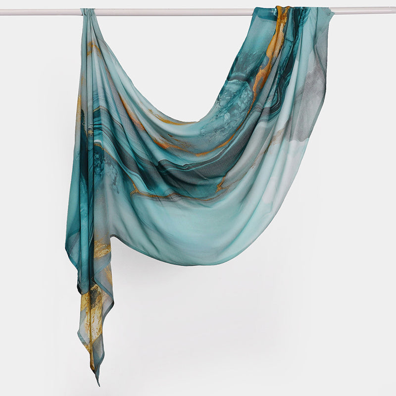 Ethnic Gradient Shawl