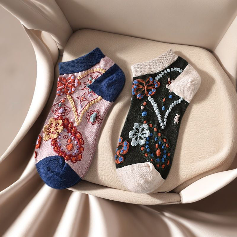 Vintage Floral Socks