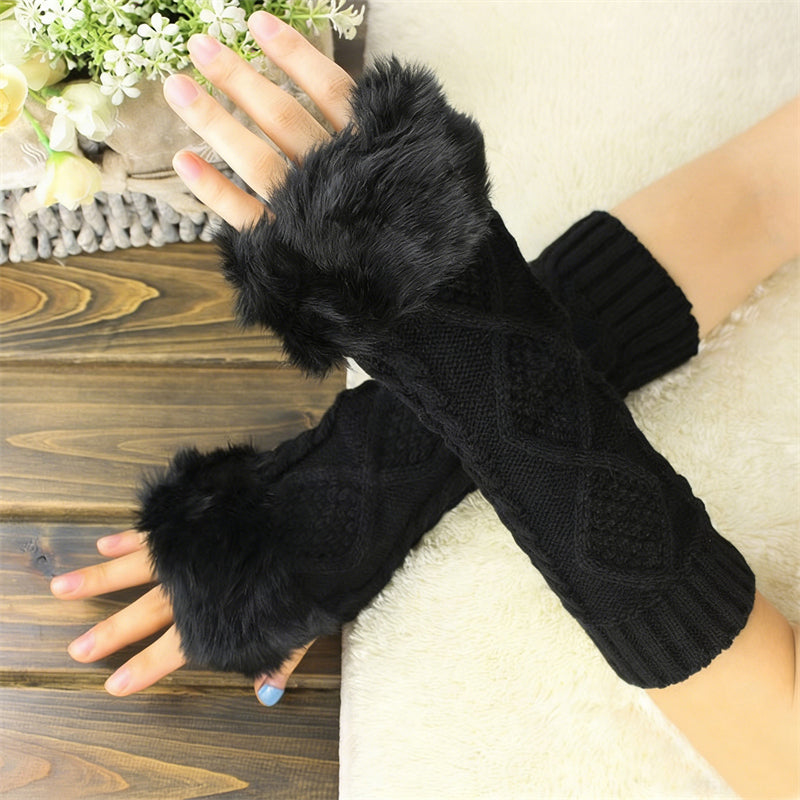 Warm Solid Colour Gloves