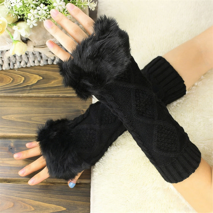 Warm Solid Colour Gloves
