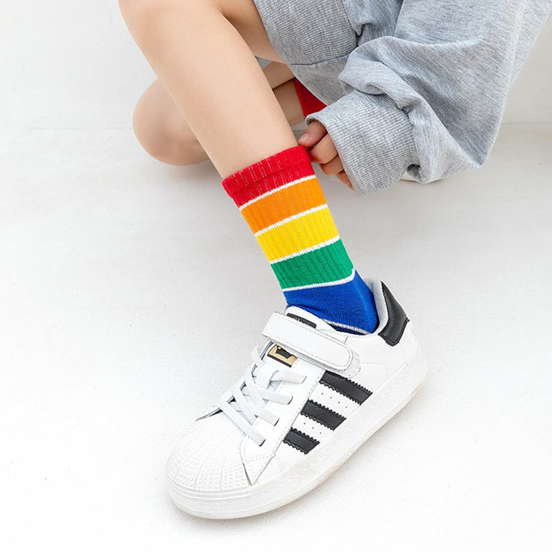 Colourful Striped Socks