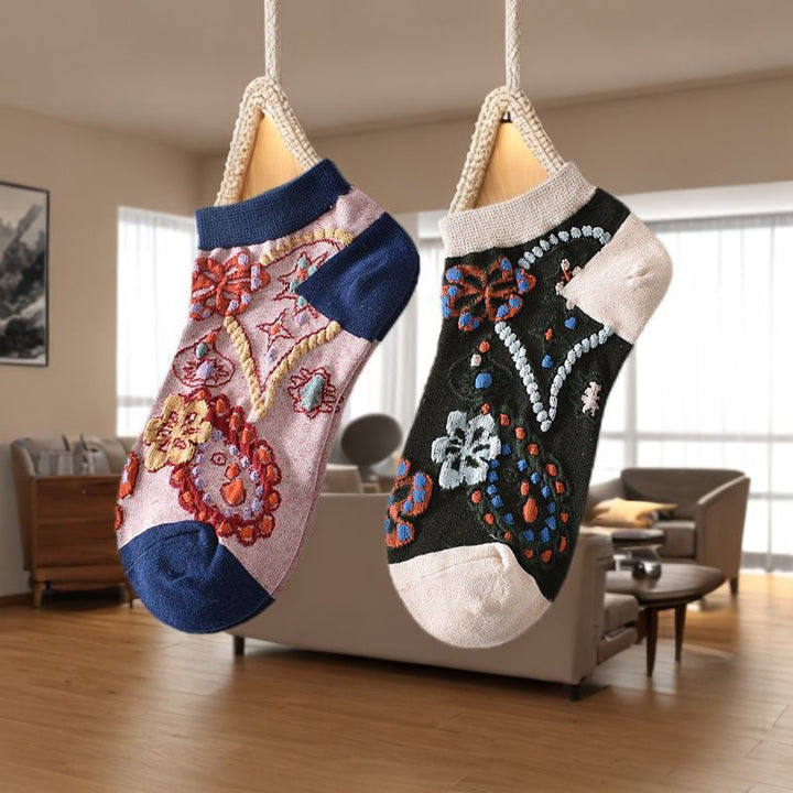 Vintage Floral Socks