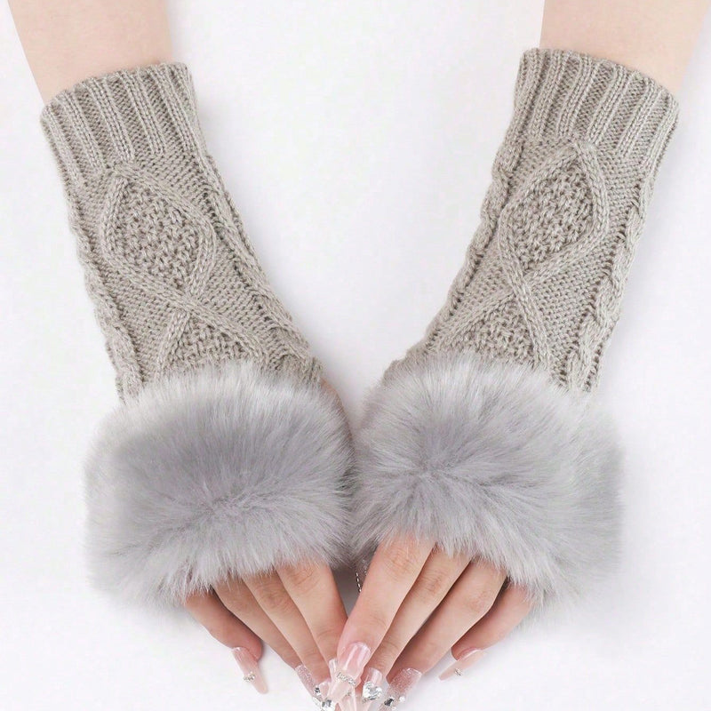 Warm Solid Colour Gloves