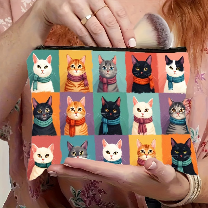 Casual Cat Pattern Bag