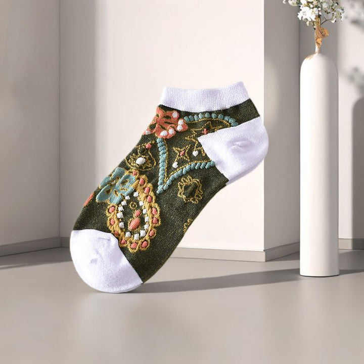 Vintage Floral Socks