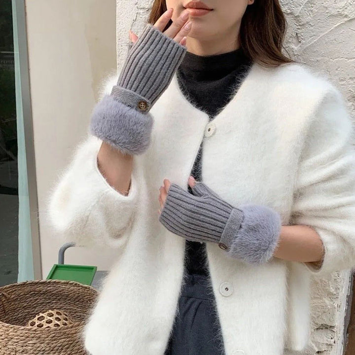 Warm Solid Colour Gloves