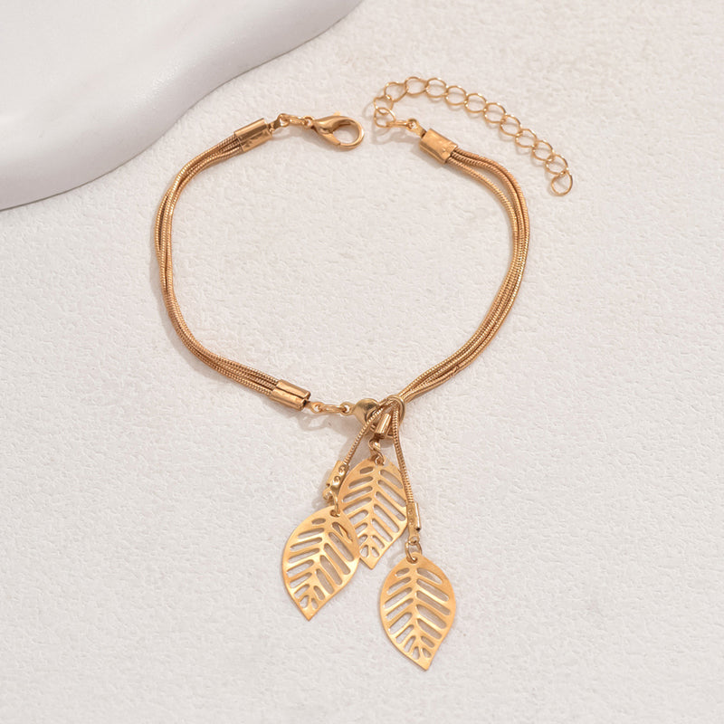 Vintage Leaf Bracelet